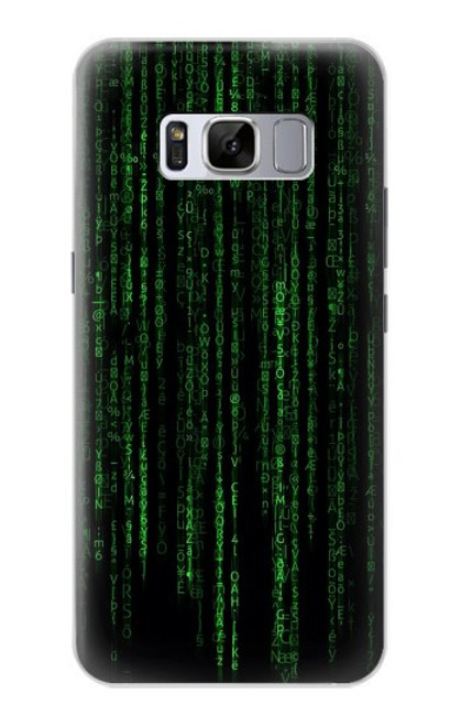 S3668 バイナリコード Binary Code Samsung Galaxy S8 バックケース、フリップケース・カバー