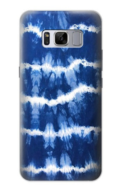 S3671 ブルータイダイ Blue Tie Dye Samsung Galaxy S8 バックケース、フリップケース・カバー