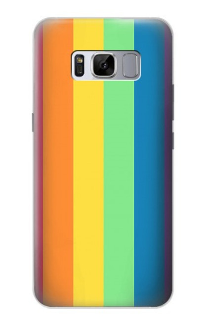 S3699 LGBTプライド LGBT Pride Samsung Galaxy S8 バックケース、フリップケース・カバー