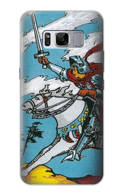 S3731 タロットカード剣の騎士 Tarot Card Knight of Swords Samsung Galaxy S8 バックケース、フリップケース・カバー