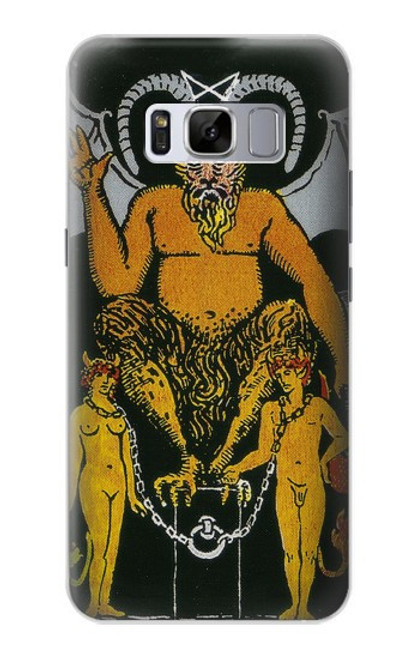 S3740 タロットカード悪魔 Tarot Card The Devil Samsung Galaxy S8 バックケース、フリップケース・カバー