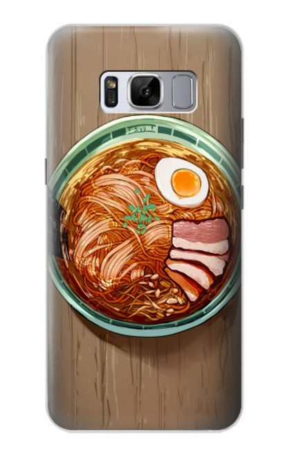 S3756 ラーメン Ramen Noodles Samsung Galaxy S8 バックケース、フリップケース・カバー