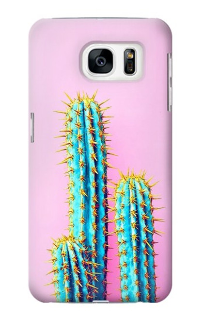 S3673 カクタス Cactus Samsung Galaxy S7 バックケース、フリップケース・カバー