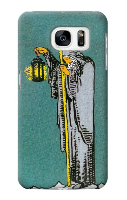 S3741 タロットカード隠者 Tarot Card The Hermit Samsung Galaxy S7 バックケース、フリップケース・カバー