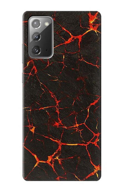 S3696 溶岩マグマ Lava Magma Samsung Galaxy Note 20 バックケース、フリップケース・カバー