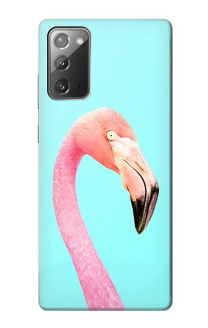 S3708 ピンクのフラミンゴ Pink Flamingo Samsung Galaxy Note 20 バックケース、フリップケース・カバー