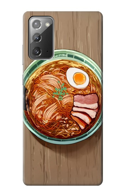 S3756 ラーメン Ramen Noodles Samsung Galaxy Note 20 バックケース、フリップケース・カバー