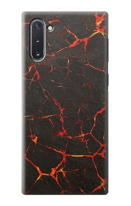 S3696 溶岩マグマ Lava Magma Samsung Galaxy Note 10 バックケース、フリップケース・カバー