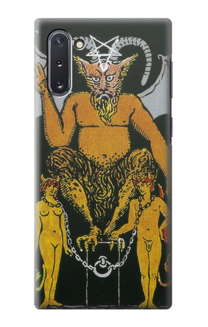 S3740 タロットカード悪魔 Tarot Card The Devil Samsung Galaxy Note 10 バックケース、フリップケース・カバー