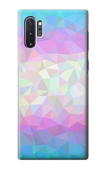 S3747 トランスフラッグポリゴン Trans Flag Polygon Samsung Galaxy Note 10 Plus バックケース、フリップケース・カバー