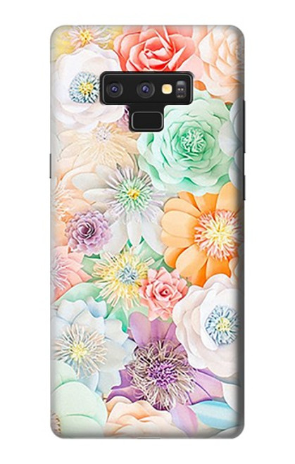 S3705 パステルフローラルフラワー Pastel Floral Flower Note 9 Samsung Galaxy Note9 バックケース、フリップケース・カバー