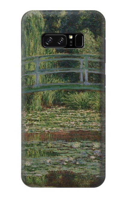 S3674 クロードモネ歩道橋とスイレンプール Claude Monet Footbridge and Water Lily Pool Note 8 Samsung Galaxy Note8 バックケース、フリップケース・カバー