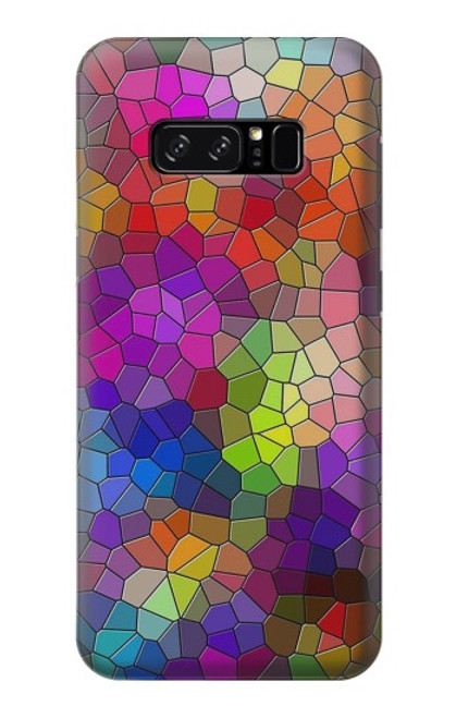 S3677 カラフルなレンガのモザイク Colorful Brick Mosaics Note 8 Samsung Galaxy Note8 バックケース、フリップケース・カバー