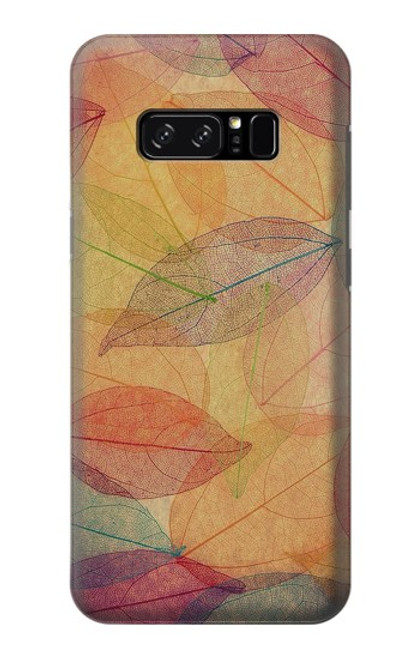 S3686 秋シーズン葉秋 Fall Season Leaf Autumn Note 8 Samsung Galaxy Note8 バックケース、フリップケース・カバー