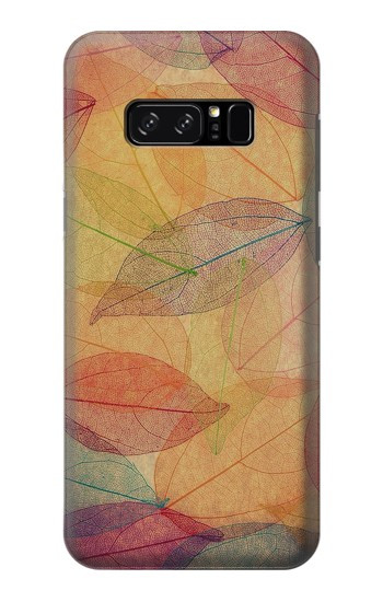 S3686 秋シーズン葉秋 Fall Season Leaf Autumn Note 8 Samsung Galaxy Note8 バックケース、フリップケース・カバー