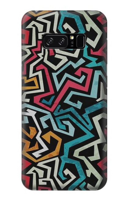 S3712 ポップアートパターン Pop Art Pattern Note 8 Samsung Galaxy Note8 バックケース、フリップケース・カバー