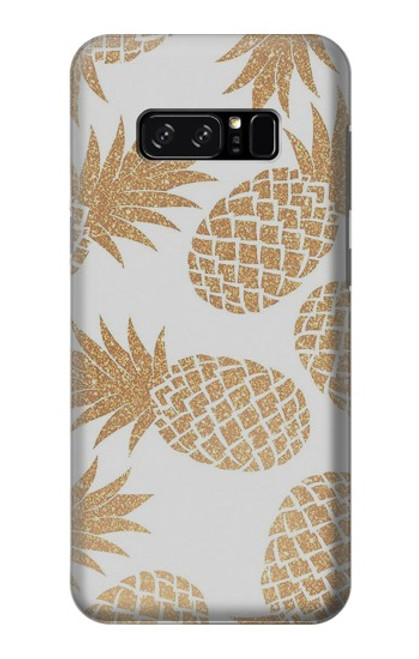 S3718 シームレスパイナップル Seamless Pineapple Note 8 Samsung Galaxy Note8 バックケース、フリップケース・カバー