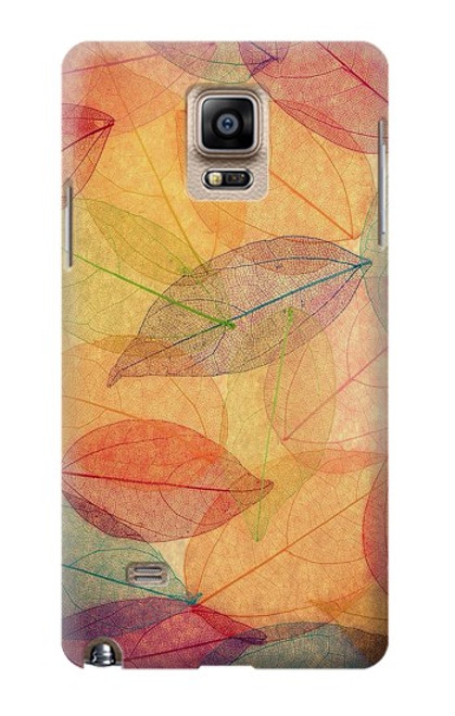 S3686 秋シーズン葉秋 Fall Season Leaf Autumn Samsung Galaxy Note 4 バックケース、フリップケース・カバー