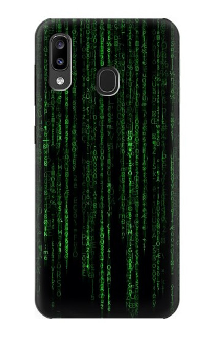 S3668 バイナリコード Binary Code Samsung Galaxy A20, Galaxy A30 バックケース、フリップケース・カバー