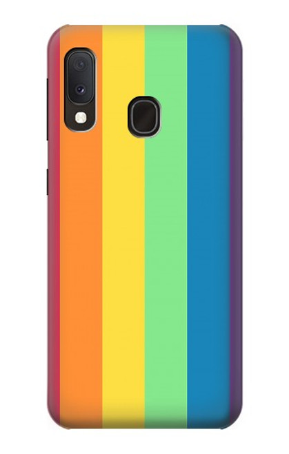 S3699 LGBTプライド LGBT Pride Samsung Galaxy A20e バックケース、フリップケース・カバー