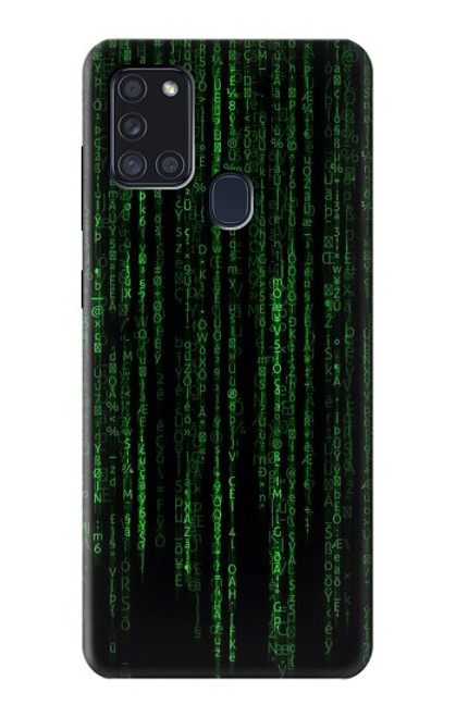 S3668 バイナリコード Binary Code Samsung Galaxy A21s バックケース、フリップケース・カバー