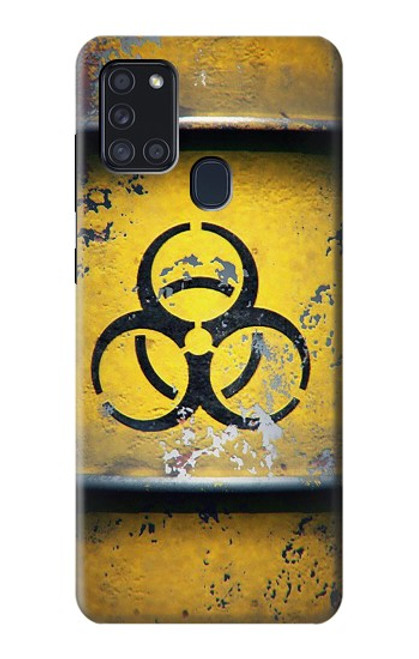 S3669 バイオハザードタンクグラフィック Biological Hazard Tank Graphic Samsung Galaxy A21s バックケース、フリップケース・カバー