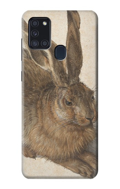 S3781 アルブレヒト・デューラー・ヤング・ヘア Albrecht Durer Young Hare Samsung Galaxy A21s バックケース、フリップケース・カバー