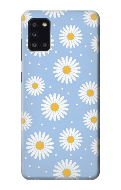 S3681 デイジーの花のパターン Daisy Flowers Pattern Samsung Galaxy A31 バックケース、フリップケース・カバー