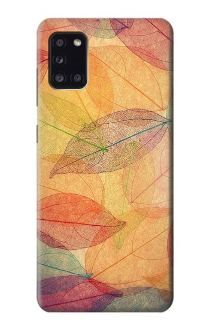 S3686 秋シーズン葉秋 Fall Season Leaf Autumn Samsung Galaxy A31 バックケース、フリップケース・カバー