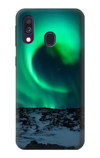 S3667 オーロラノーザンライト Aurora Northern Light Samsung Galaxy A40 バックケース、フリップケース・カバー