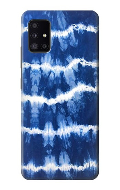 S3671 ブルータイダイ Blue Tie Dye Samsung Galaxy A41 バックケース、フリップケース・カバー