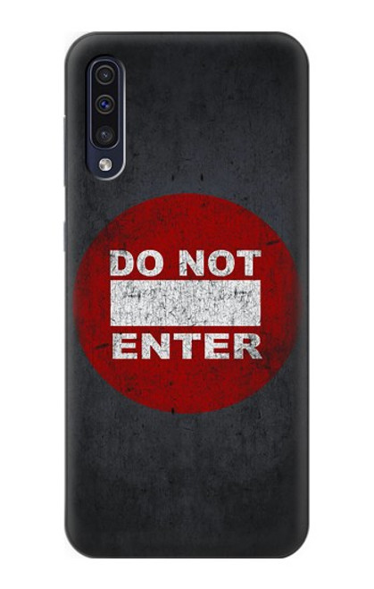 S3683 立入禁止 Do Not Enter Samsung Galaxy A70 バックケース、フリップケース・カバー