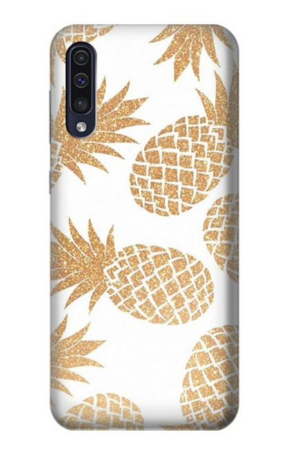 S3718 シームレスパイナップル Seamless Pineapple Samsung Galaxy A70 バックケース、フリップケース・カバー