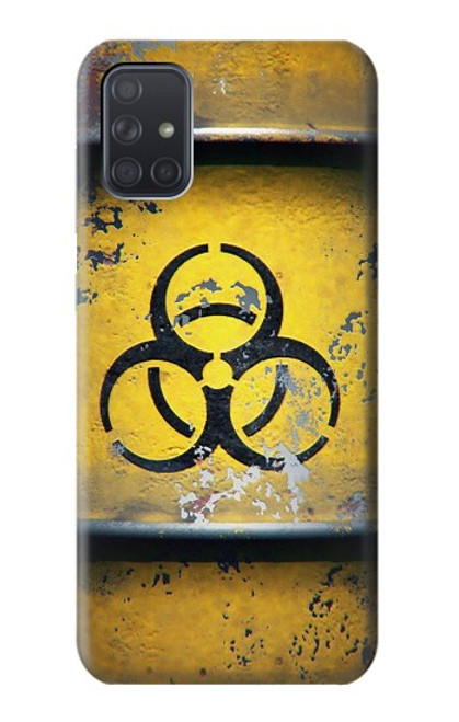 S3669 バイオハザードタンクグラフィック Biological Hazard Tank Graphic Samsung Galaxy A71 5G バックケース、フリップケース・カバー