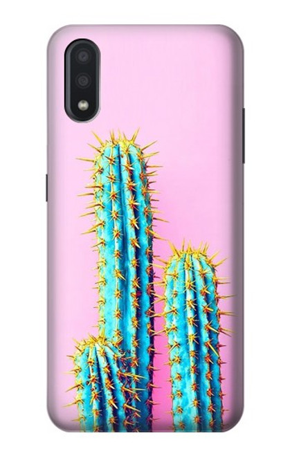 S3673 カクタス Cactus Samsung Galaxy A01 バックケース、フリップケース・カバー