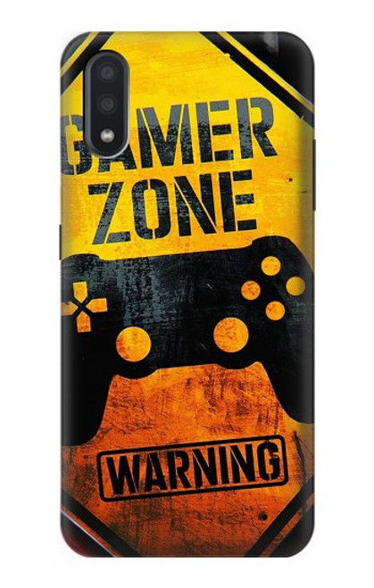 S3690 ゲーマーゾーン Gamer Zone Samsung Galaxy A01 バックケース、フリップケース・カバー