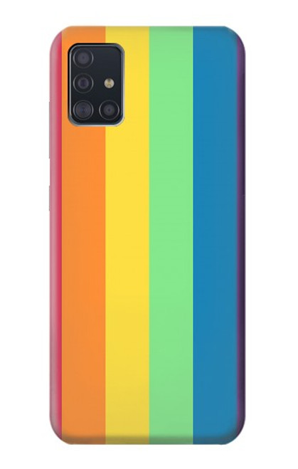 S3699 LGBTプライド LGBT Pride Samsung Galaxy A51 バックケース、フリップケース・カバー