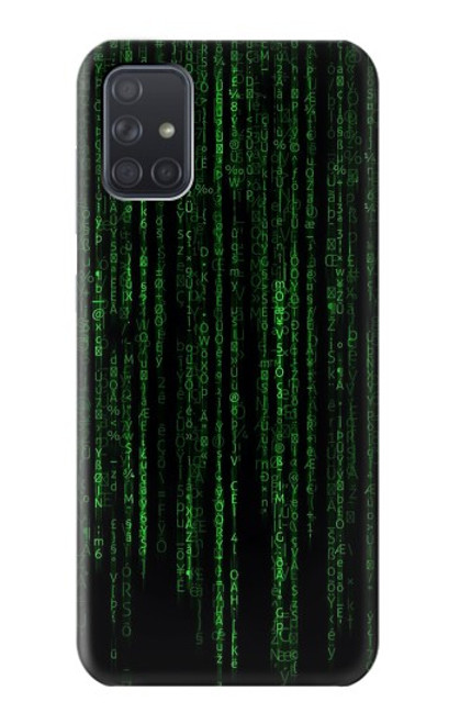 S3668 バイナリコード Binary Code Samsung Galaxy A71 バックケース、フリップケース・カバー