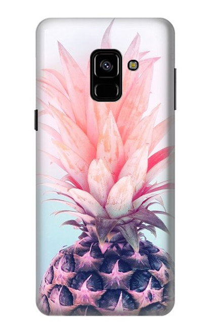 S3711 ピンクパイナップル Pink Pineapple Samsung Galaxy A8 (2018) バックケース、フリップケース・カバー