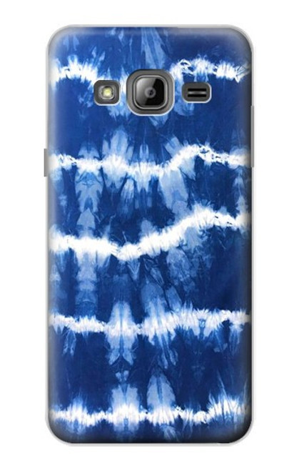 S3671 ブルータイダイ Blue Tie Dye Samsung Galaxy J3 (2016) バックケース、フリップケース・カバー