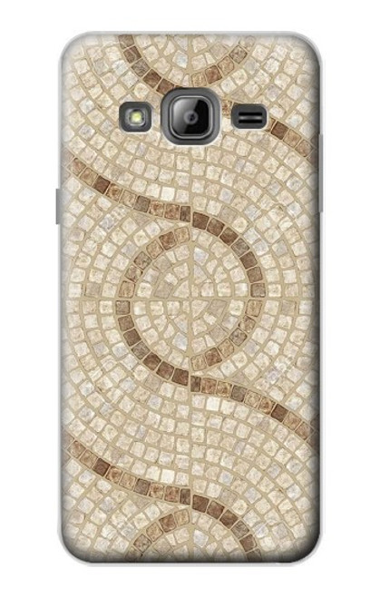 S3703 モザイクタイル Mosaic Tiles Samsung Galaxy J3 (2016) バックケース、フリップケース・カバー