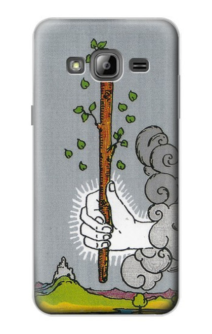 S3723 タロットカードワンドの時代 Tarot Card Age of Wands Samsung Galaxy J3 (2016) バックケース、フリップケース・カバー