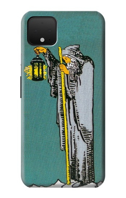 S3741 タロットカード隠者 Tarot Card The Hermit Google Pixel 4 XL バックケース、フリップケース・カバー