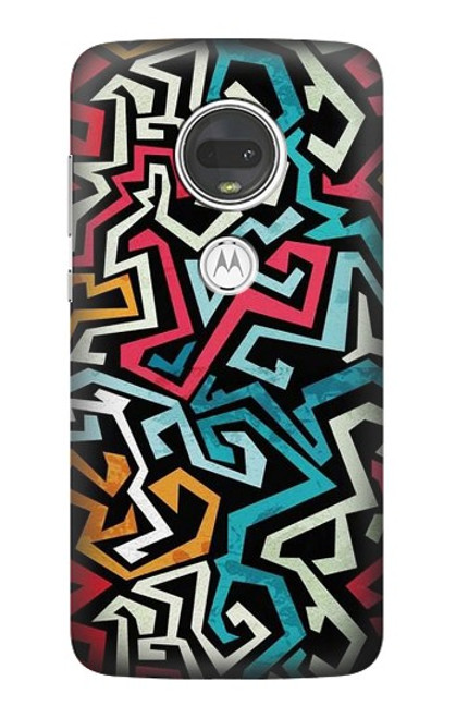 S3712 ポップアートパターン Pop Art Pattern Motorola Moto G7, Moto G7 Plus バックケース、フリップケース・カバー