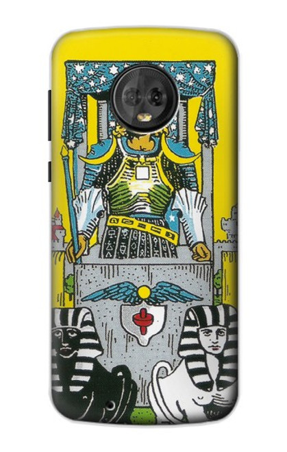 S3739 タロットカード戦車 Tarot Card The Chariot Motorola Moto G6 バックケース、フリップケース・カバー