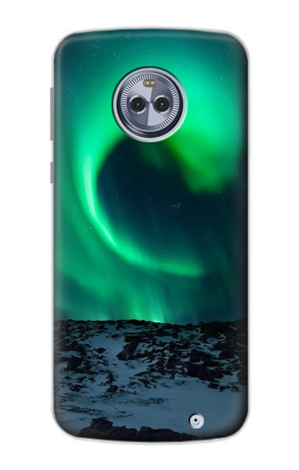 S3667 オーロラノーザンライト Aurora Northern Light Motorola Moto X4 バックケース、フリップケース・カバー