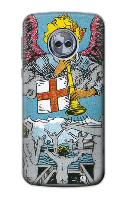 S3743 タロットカード審判 Tarot Card The Judgement Motorola Moto X4 バックケース、フリップケース・カバー