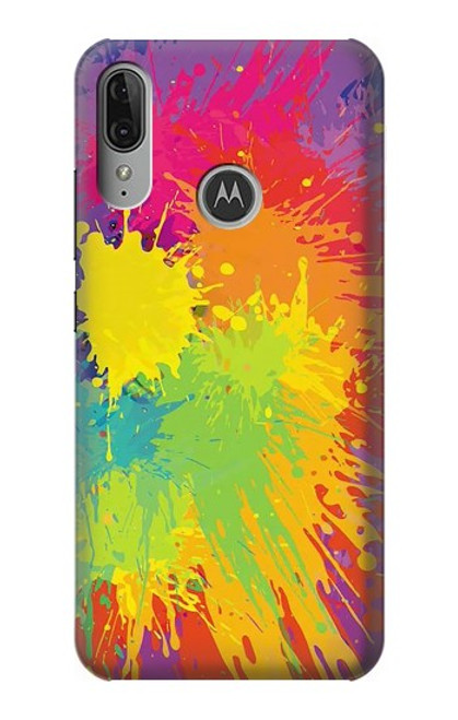 S3675 カラースプラッシュ Color Splash Motorola Moto E6 Plus, Moto E6s バックケース、フリップケース・カバー