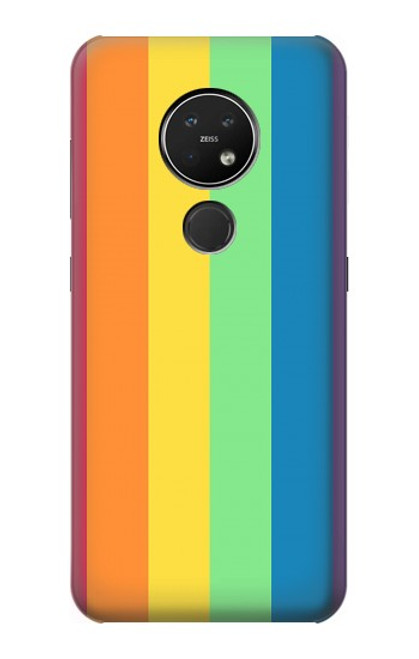 S3699 LGBTプライド LGBT Pride Nokia 7.2 バックケース、フリップケース・カバー