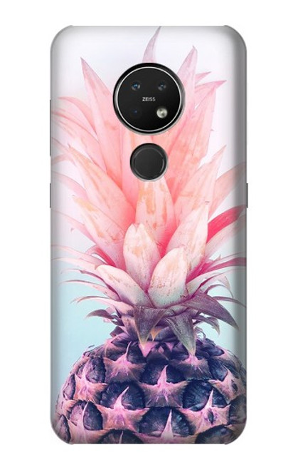 S3711 ピンクパイナップル Pink Pineapple Nokia 7.2 バックケース、フリップケース・カバー